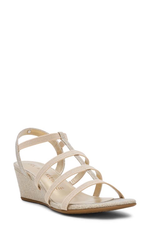 Bijou Strappy Wedge Sandal (Women)