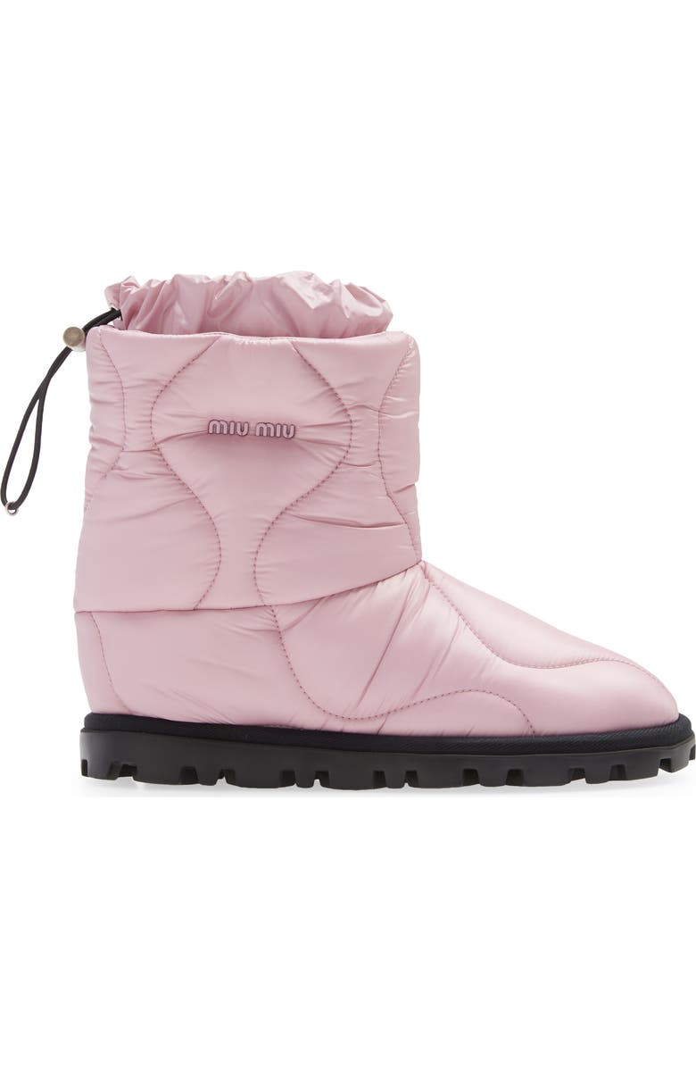 Miu Miu Quilted Bootie, Alternate, color,