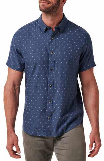 TravisMathew Early Check In Cotton Button-Up Shirt