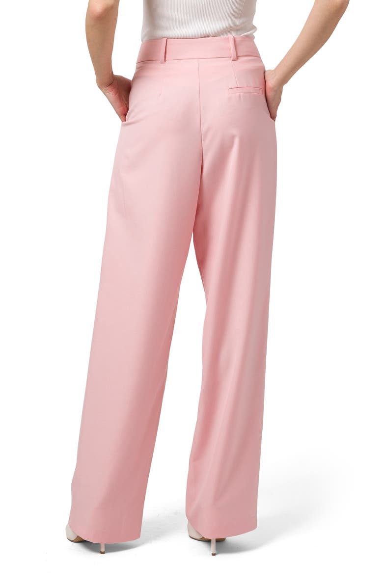 WAYF Pleated Trousers, Alternate, color, Pink