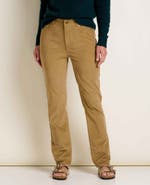 Toad & Co Women's Coaster Cord Slim Pant