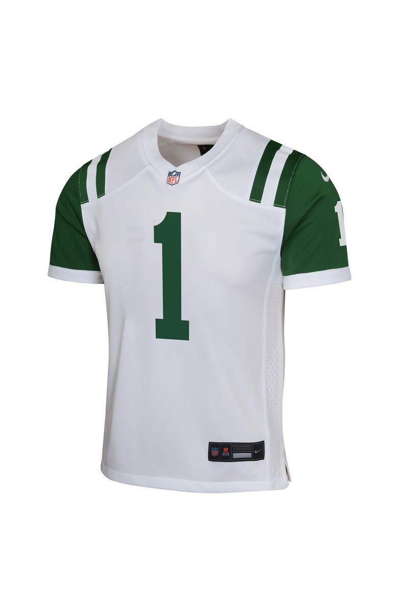 Nike Youth Nike Ahmad Sauce Gardner White New York Jets Classic Alternate Game Jersey, Alternate, color, White