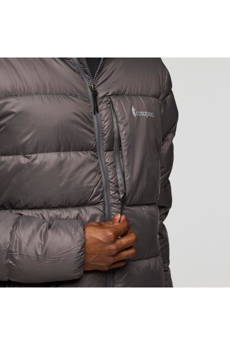Fuego Max Down Hooded Jacket - Men's, Alternate, color, Cotopaxi Cinder