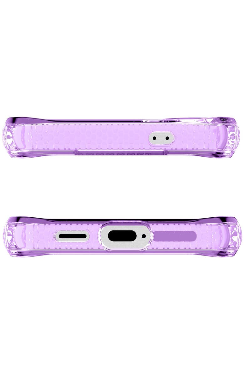 ITSkins Hybrid_R Vapor MagSafe Case for Samsung Galaxy S25 Plus, Alternate, color, Purple