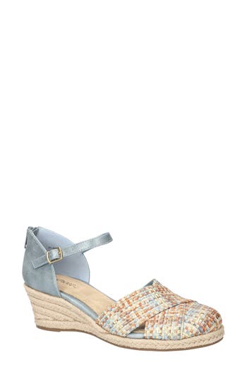 EASY STREET EASY STREET COAST ESPADRILLE WEDGE SANDAL