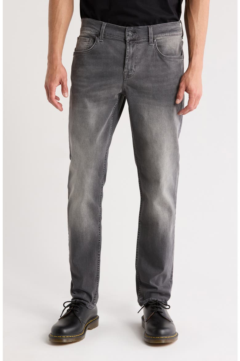 Slimmy Tapered Leg Jeans, Main, color, SHAKING
