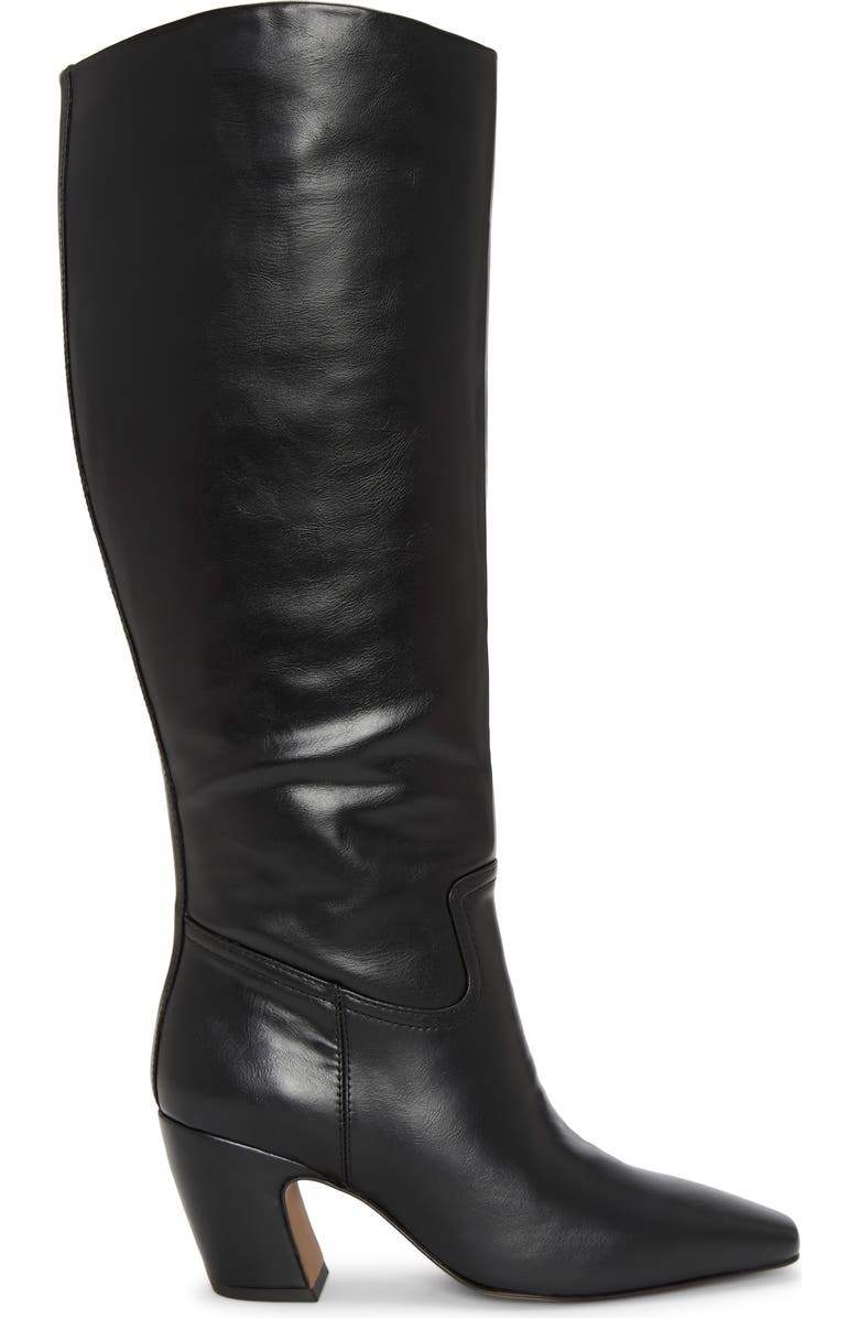 Vince Camuto Cristen Knee High Boot, Alternate, color, Black Suave Calf Pu