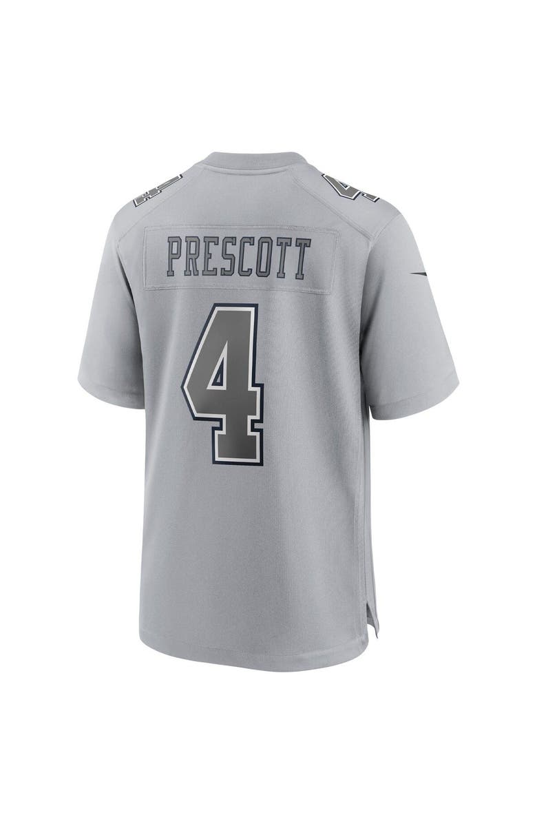 Nike Men's Nike Dak Prescott Gray Dallas Cowboys Atmosphere Fashion Game Jersey, Alternate, color, Gray