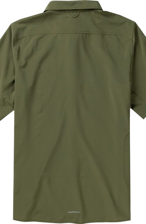 Backcountry Slickrock Short-sleeve Button-up Jersey In Green