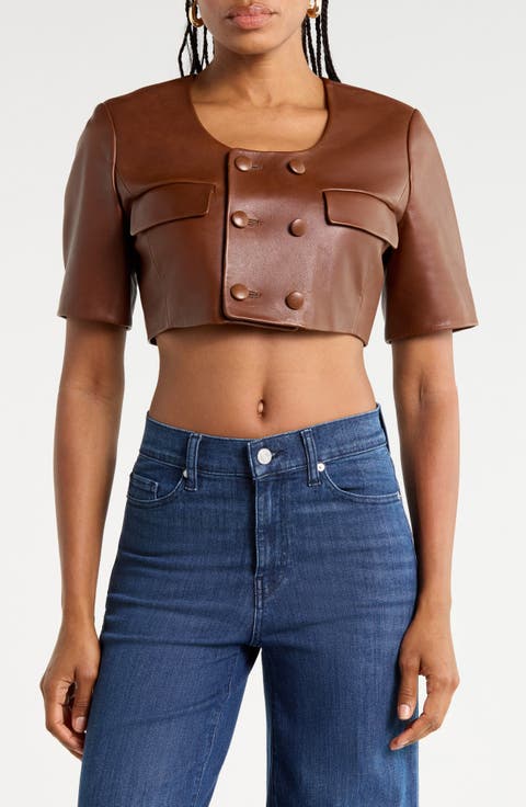 The Cropped Leather Jacket