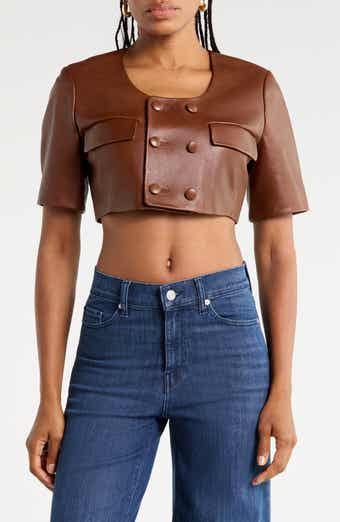 The Cropped Leather Jacket
