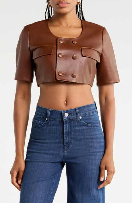 The Cropped Leather Jacket