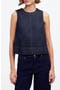 Boxy Denim Shell