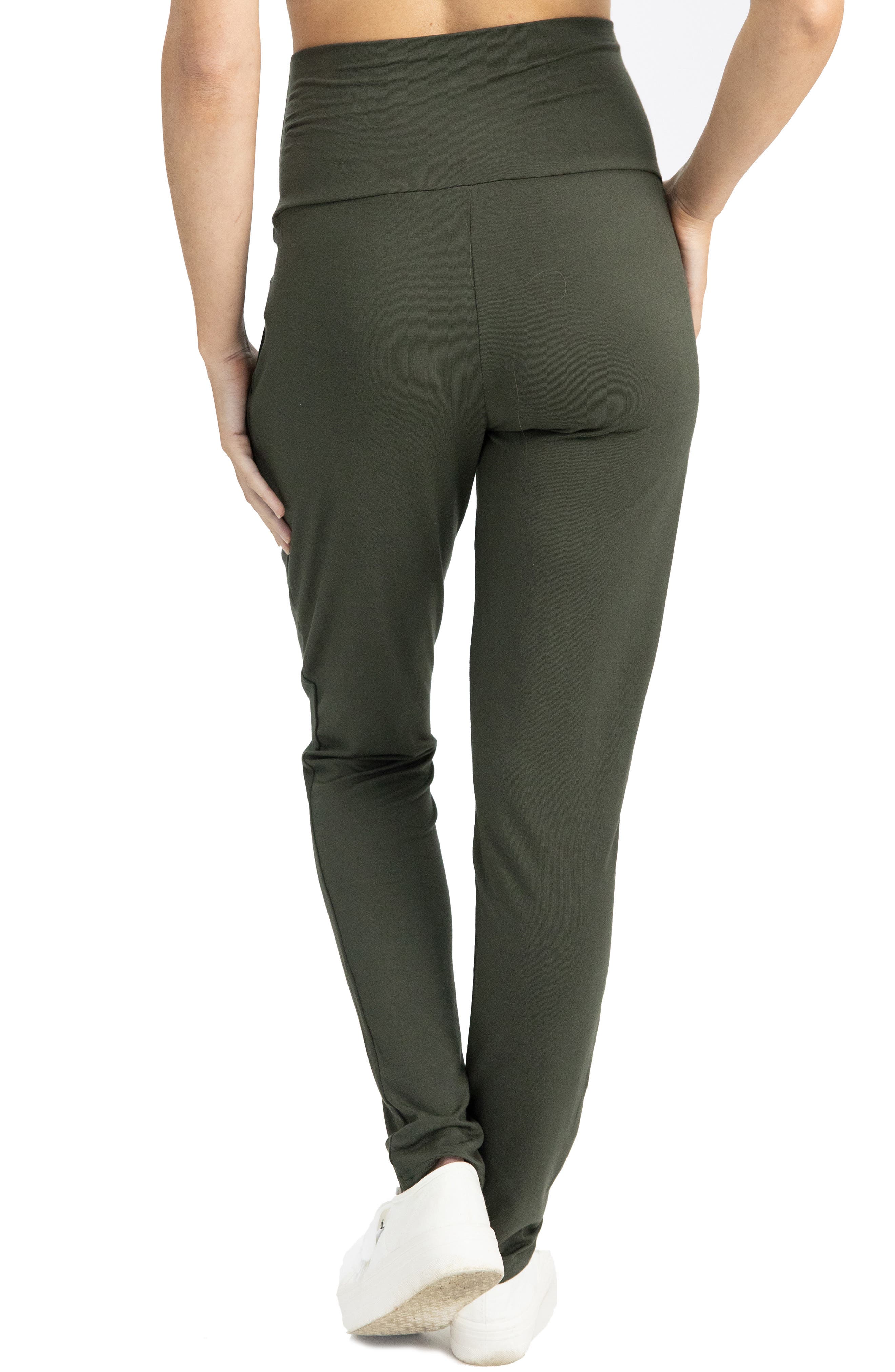 Tapered Casual Maternity Pants - image 2