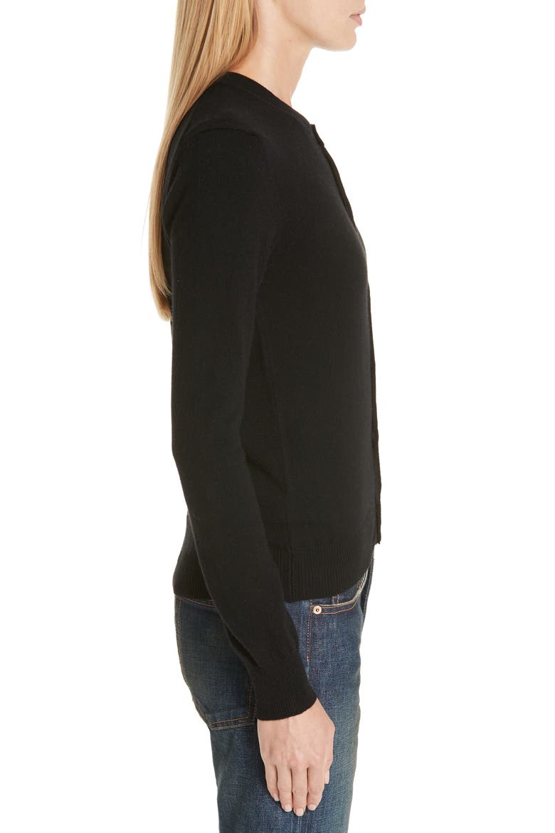 PLAY Wool Cardigan, Alternate, color, BLACK