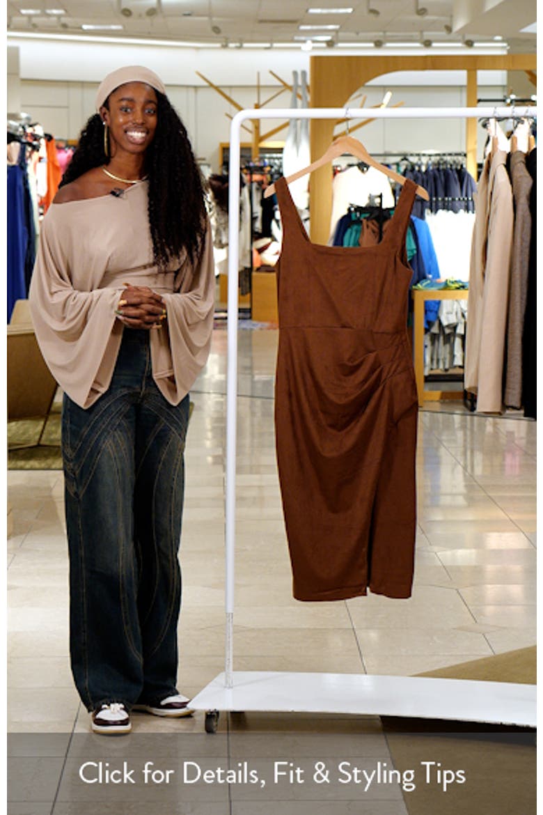 Milo Sleeveless Gathered Midi Dress video