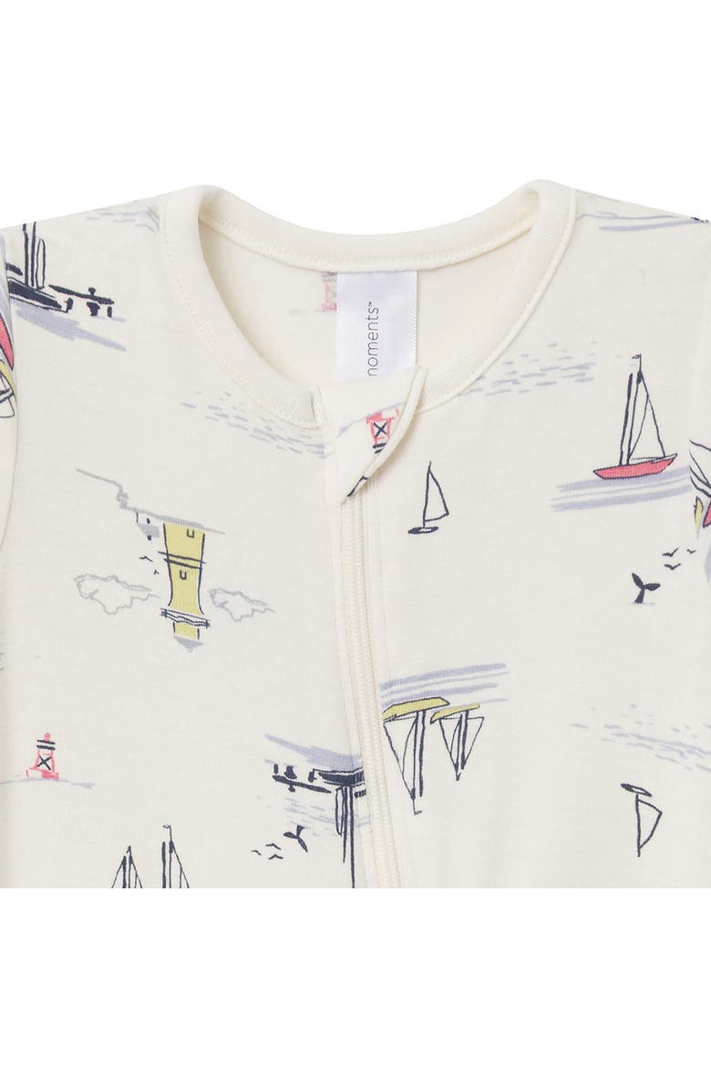 Footless Pajamas, Alternate, color, Sail Harbor