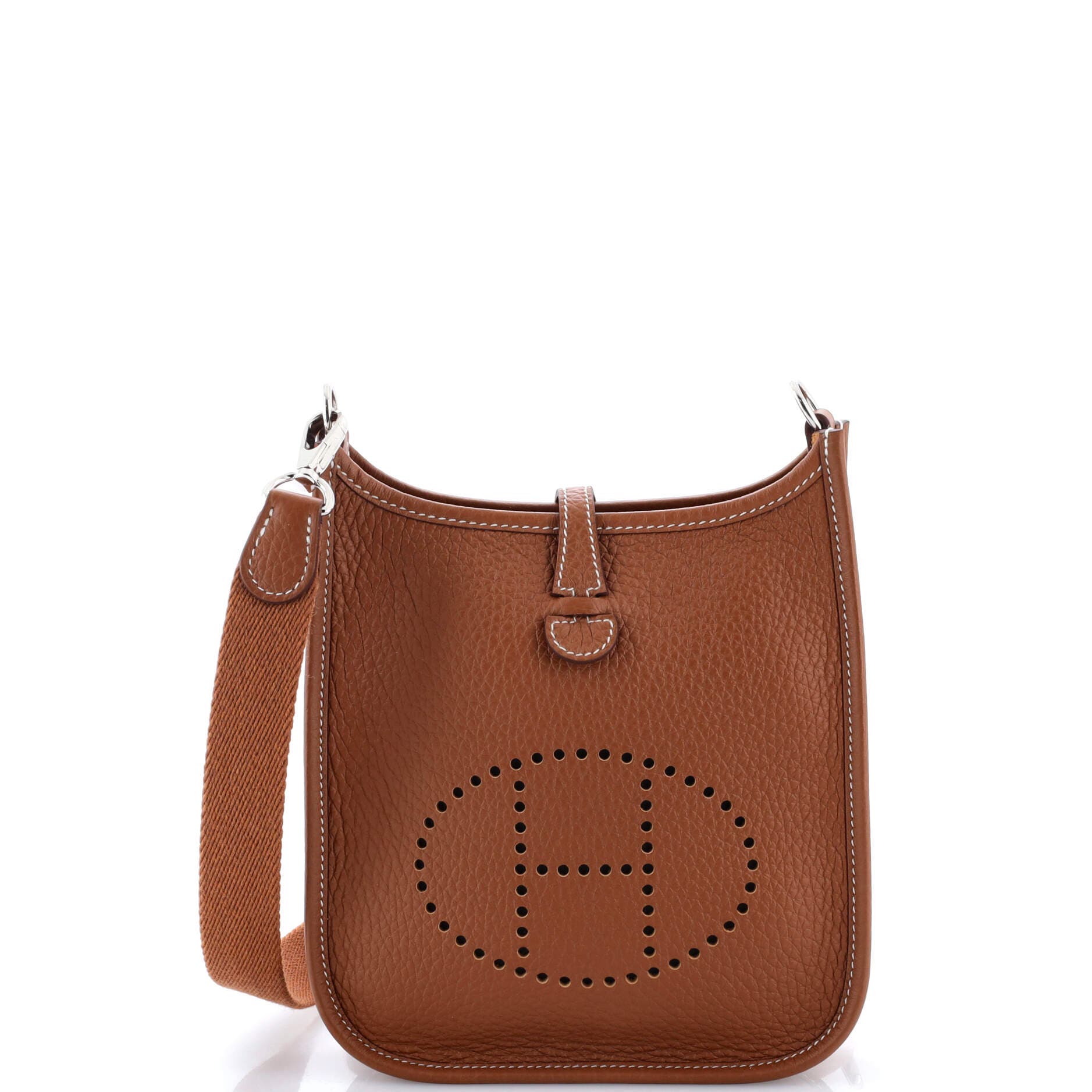 Pre-Owned Hermes Evelyne Bag Gen III Clemence TPM, Main, color, 