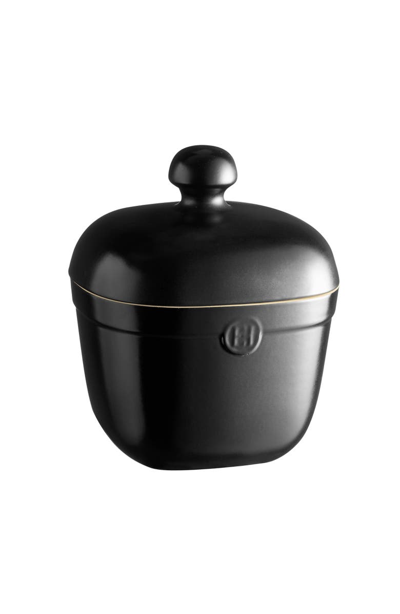 Emile Henry Cookie Jar, Main, color, Truffle