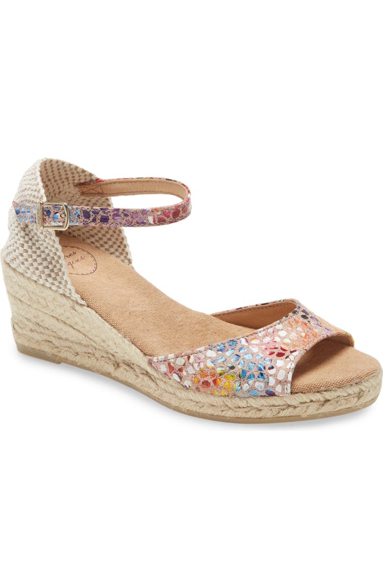 Toni Pons Llivia Wedge Sandal, Main, color,