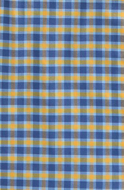 Vineyard Vines Kids' Arawak Graphic T-shirt In Honey Plaid