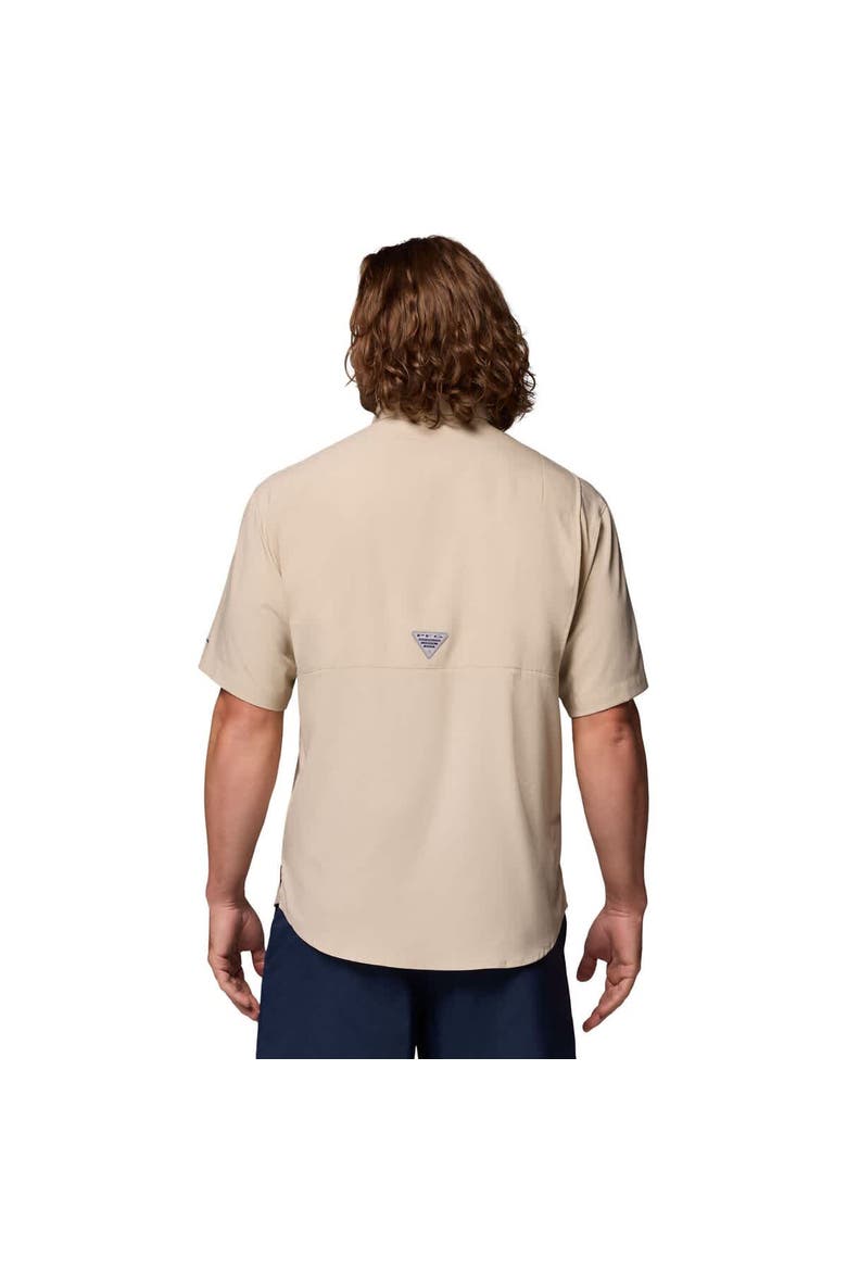Men's Columbia Tan Tennessee Volunteers Tamiami Omni-Shade Button-Down Shirt, Alternate, color, Tan