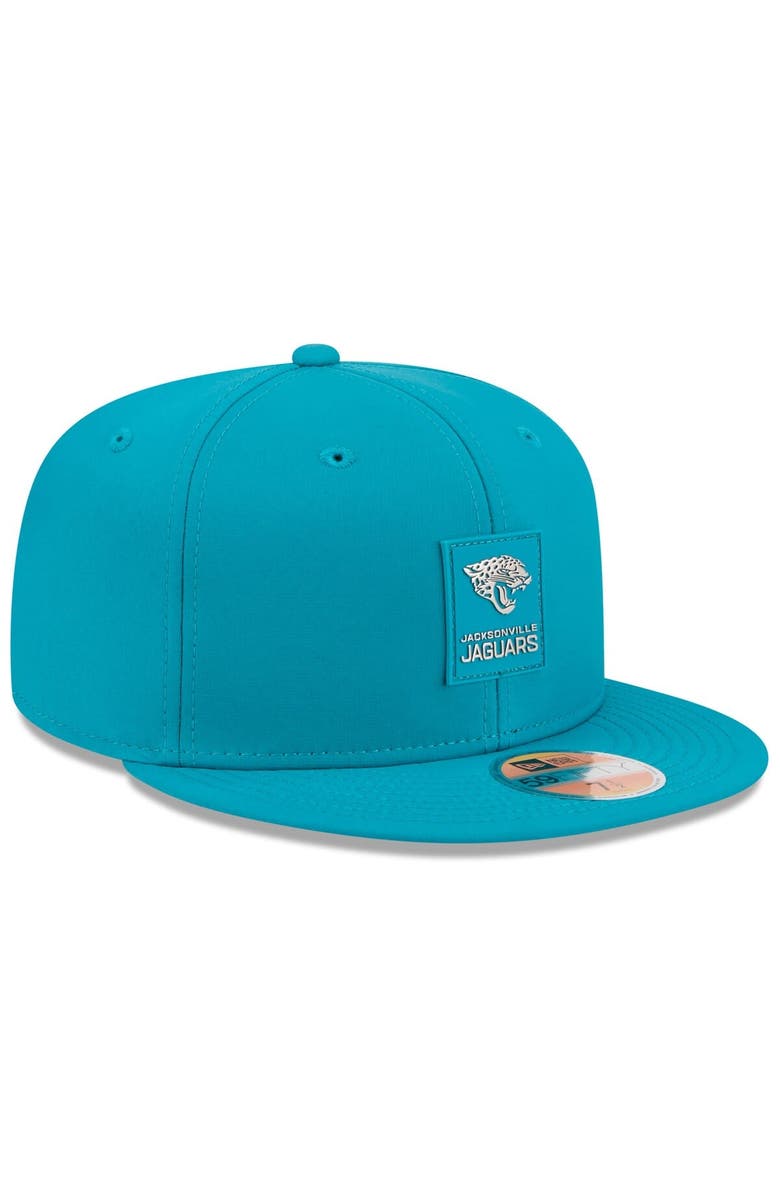 New Era Men's New Era Teal Jacksonville Jaguars 2025 Sideline 59FIFTY Fitted Hat, Alternate, color, Teal