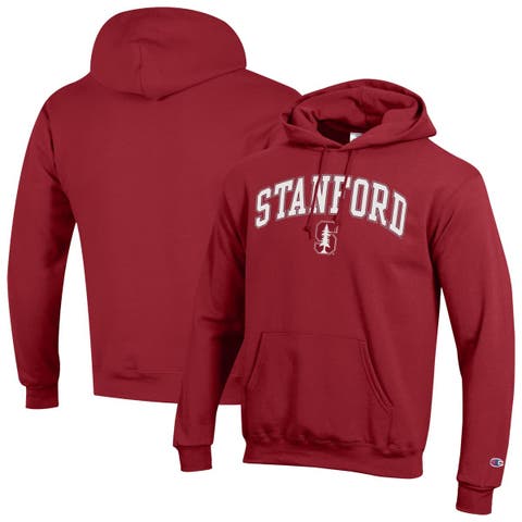 Men's Champion  Cardinal Stanford Cardinal Arch Over Logo Pullover Hoodie