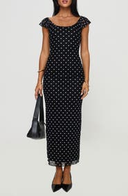 Princess Polly Sandberg Polka Dot Maxi Dress