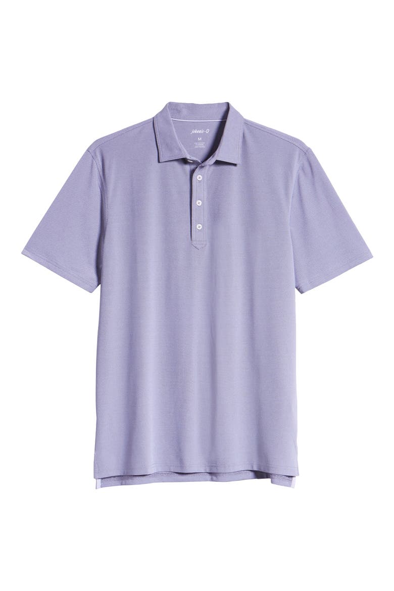 Mashie Classic Fit Prep-Formance Piqué Polo, Alternate, color, HEATHER BLACK