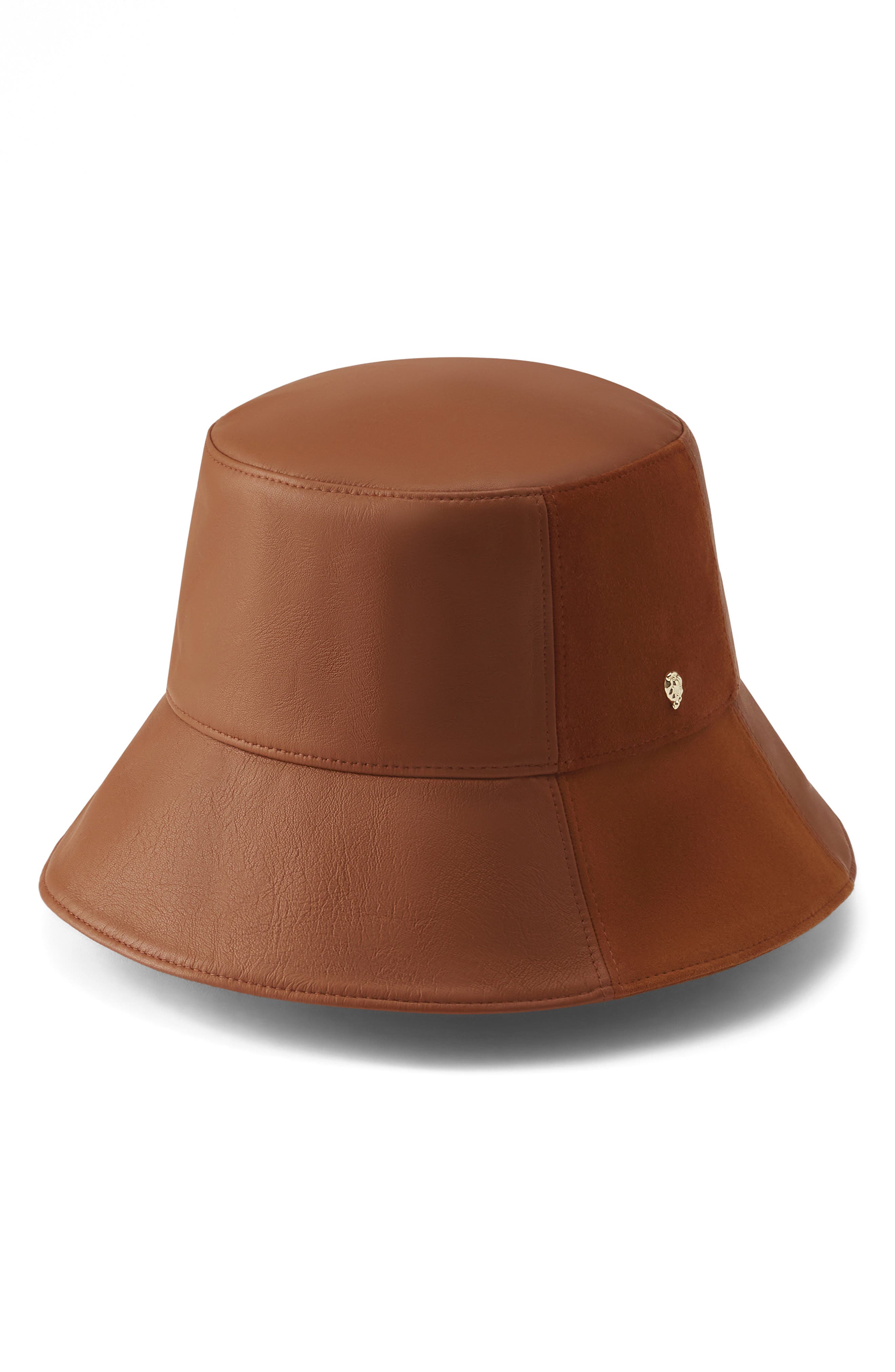 Helen Kaminski Carmela Leather Bucket Hat
