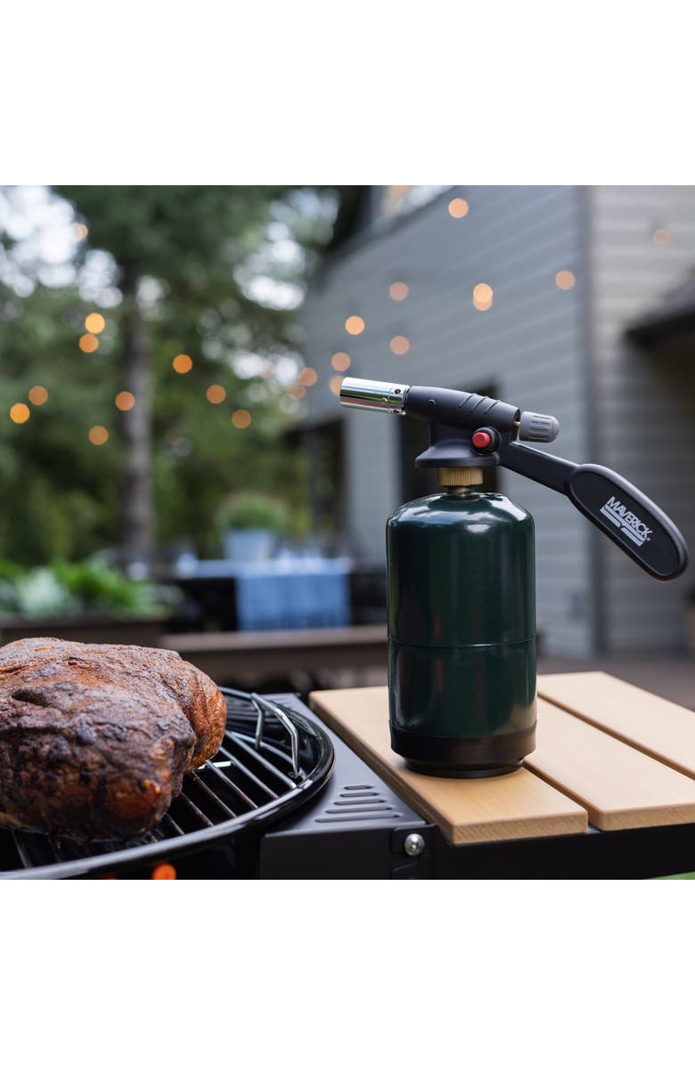 Maverick Handheld Propane Barbeque Torch, Alternate, color, Black