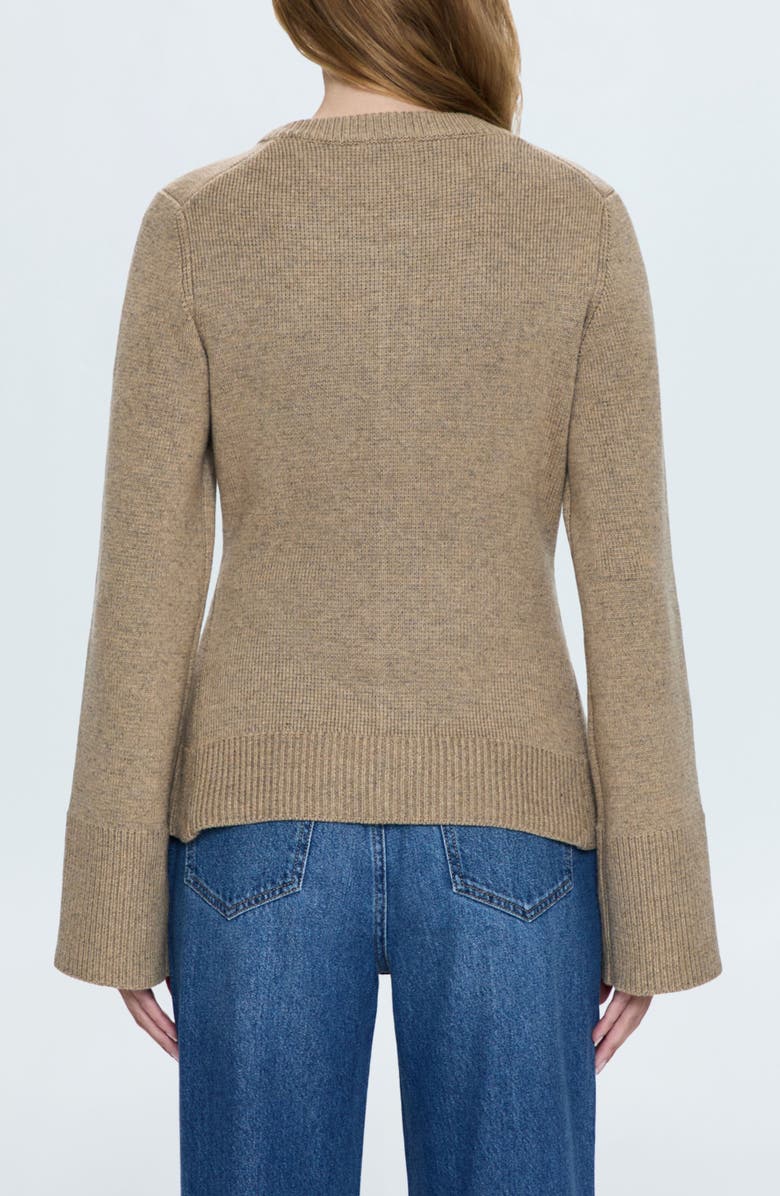 Pistola Dani Patch Pocket Cardigan, Alternate, color, Toasted Wheat