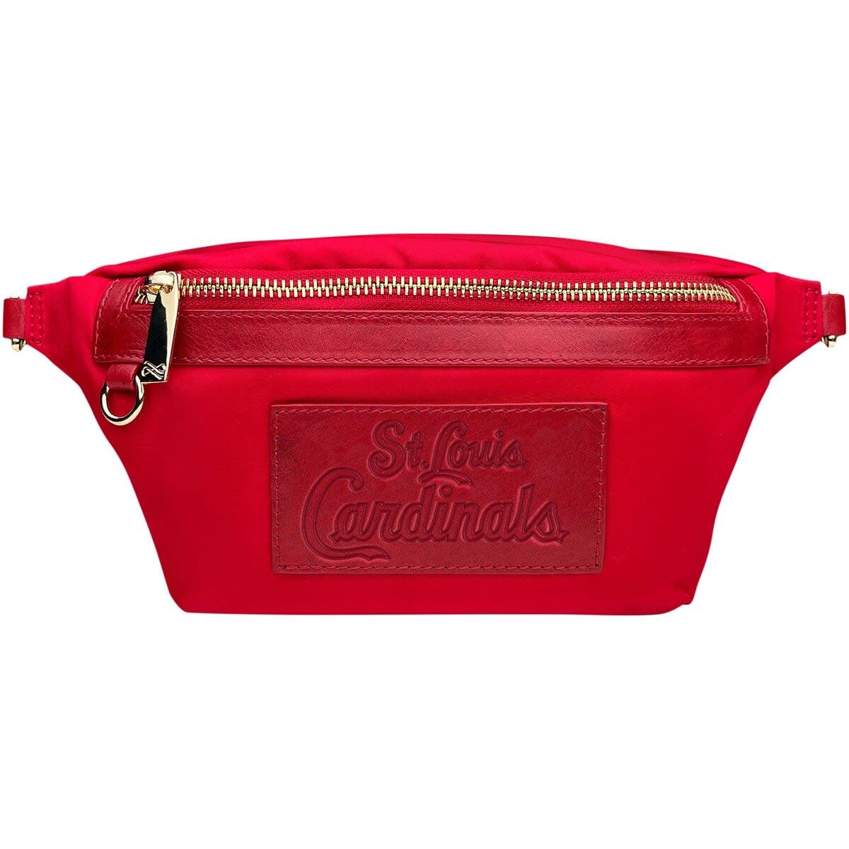 LUSSO St. Louis Cardinals Regan Fanny Pack, Alternate, color, Red