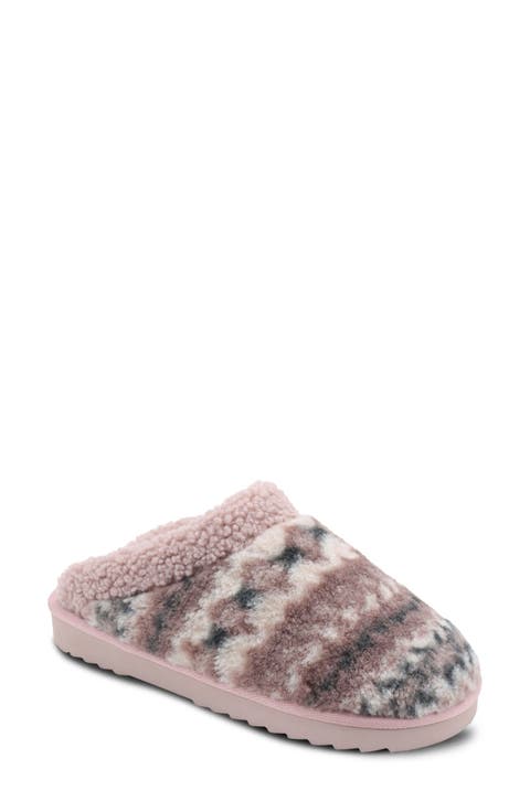 Faux Fur Clog Slipper