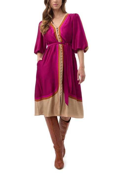 Linden Printed Knee Length Dress