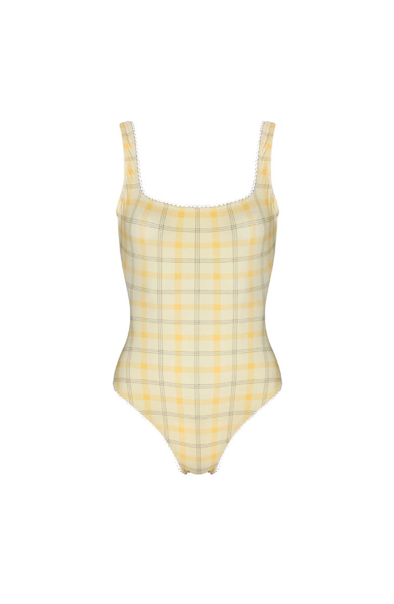 Oddli One Piece, Main, color, Yellow Plaid