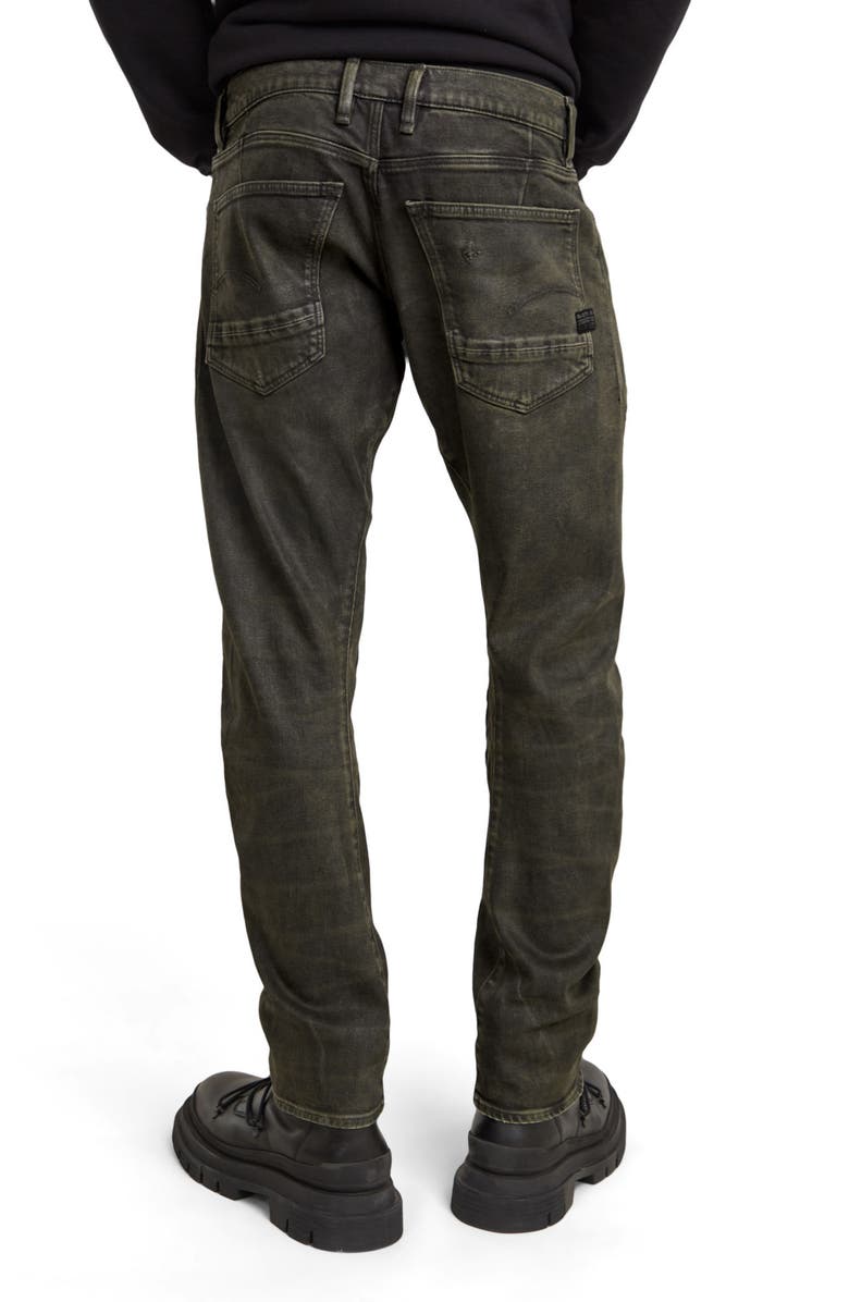 G-STAR Moto Cross 3D Zip Pocket Slim Fit Jeans, Alternate, color, 