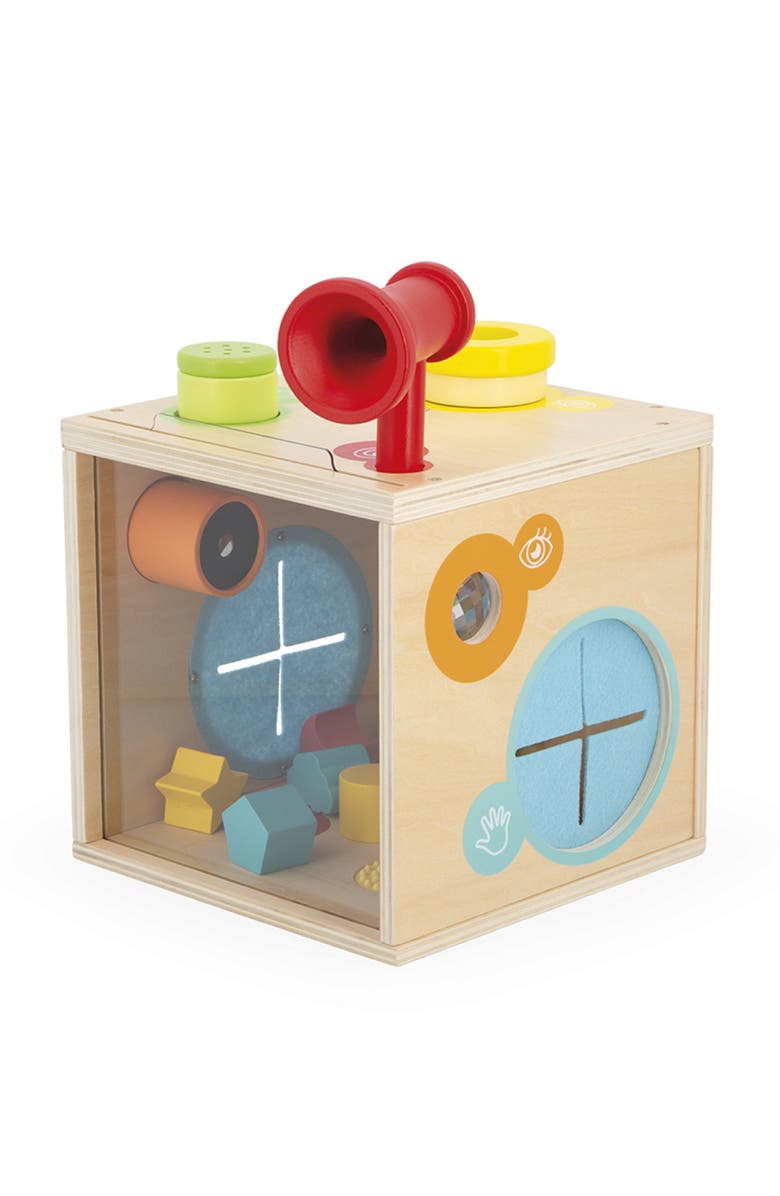 Janod Sensory Multi-Activity Discovery Box, Alternate, color, 