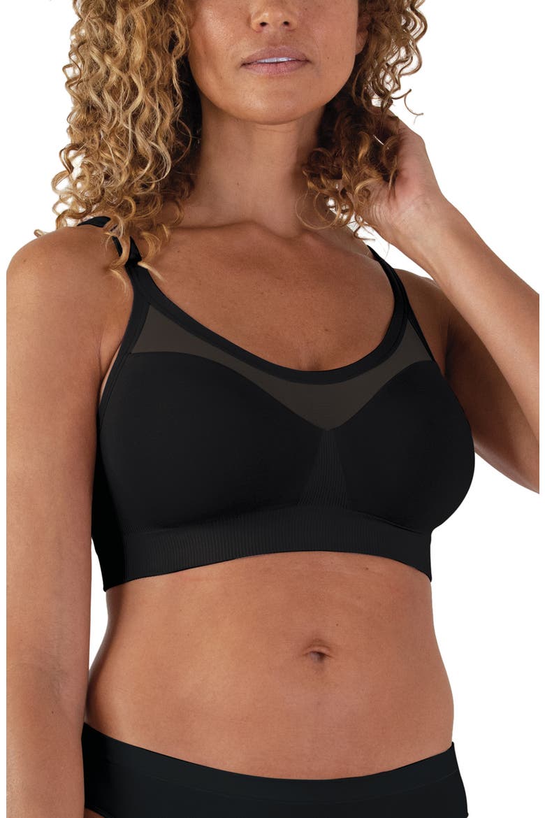 Sculpt Sheer Wireless Everyday T-Shirt Bra, Alternate, color, BLACK