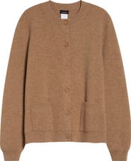 Akris Cashmere Piqué Cardigan