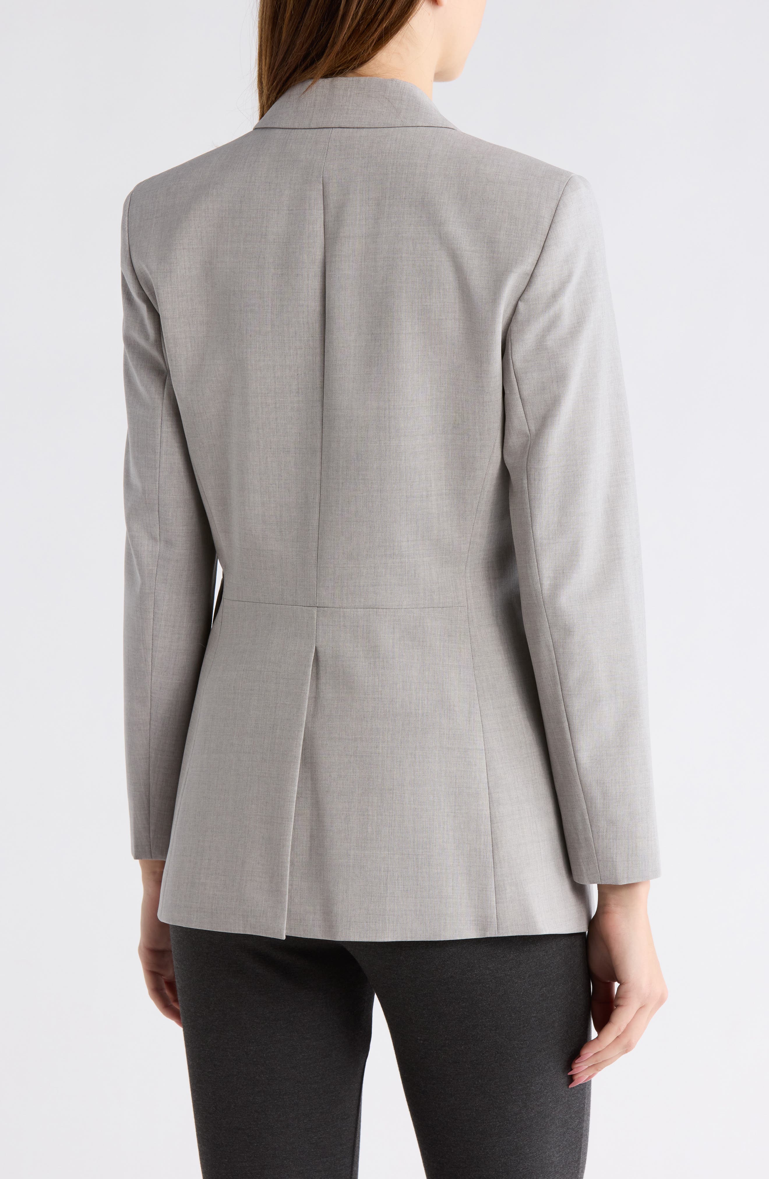 Trace Stretch Wool Blazer - image 2