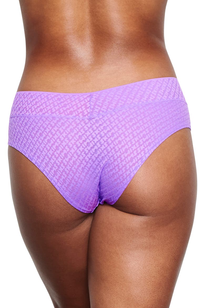 Logo Mesh Hipster Briefs, Alternate, color, NEON VIOLET
