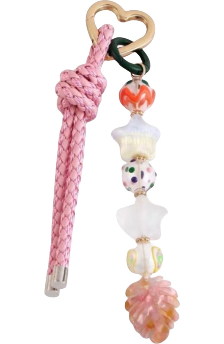 MacRae & Co. Pink Starry Bag Charm, Main, color, Pink