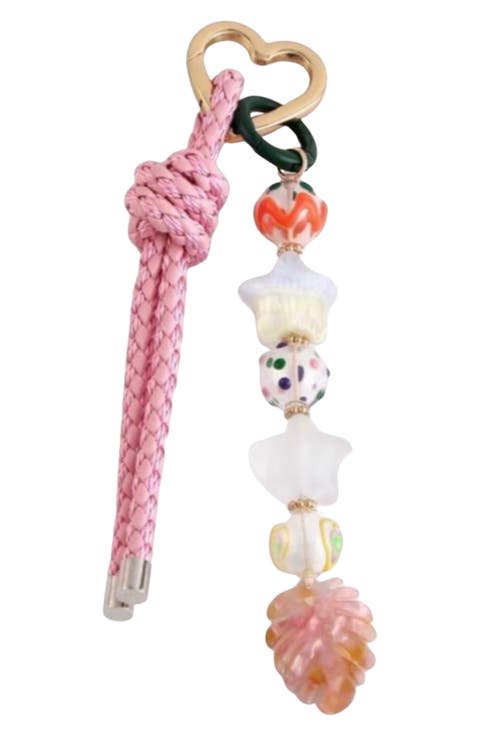 Pink Starry Bag Charm