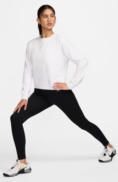 Nike Dri-fit One Long Sleeve Top In Neutral