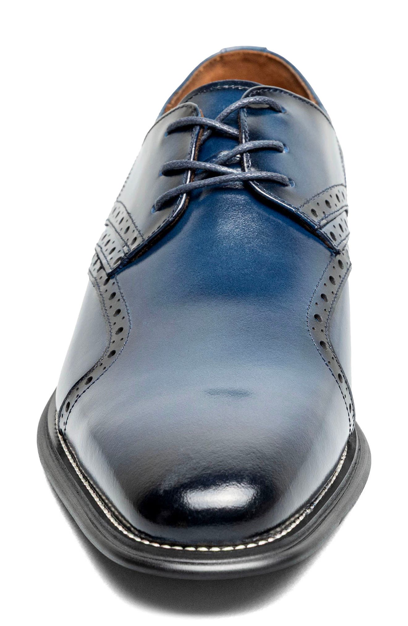 Alexander Plain Toe Oxford, Alternate, color, COBALT