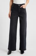 PAIGE Sasha High Waist Wide Leg Jeans
