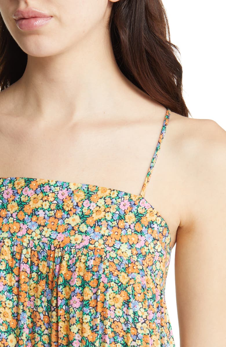 Rip Curl Afterglow Ditsy Floral Tiered Maxi Sundress, Alternate, color, 