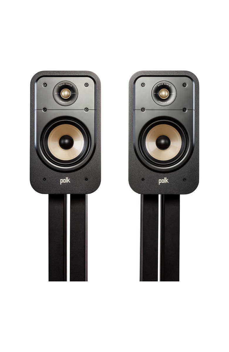Polk Audio Signature Elite ES20 Bookshelf Speakers - Pair, Main, color, Black